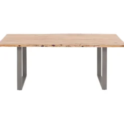 Table Harmony acier brut 160x80cm><noscript><img width=