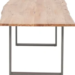 Table Harmony acier brut 160x80cm><noscript><img width=