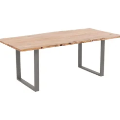 Table Harmony acier brut 180x90cm>KARE Design New