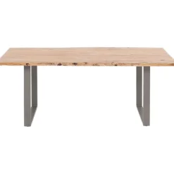 Table Harmony acier brut 180x90cm><noscript><img width=
