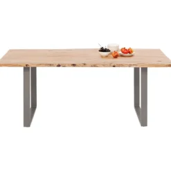 Table Harmony acier brut 200x100cm><noscript><img width=