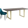 Table Harmony foncé acier brut 200x100>KARE Design Online