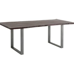 Table Harmony foncé acier brut 160x80><noscript><img width=
