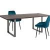 Table Harmony foncé acier brut 180x90>KARE Design Hot