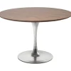 Table Invitation set noyer - zinc Ø120cm>KARE Design Best