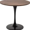 Table Invitation Set noyer noir Ø90cm>KARE Design Online