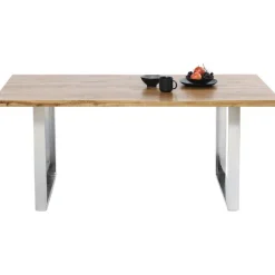 Table Jackie chêne-chromé 160x80><noscript><img width=