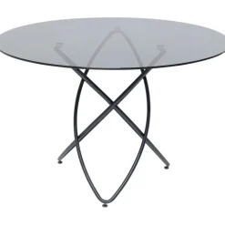 Table Molekular noir Ø120cm>KARE Design Online