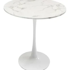 Table Schickeria marbre blanc Ø80cm>KARE Design Hot