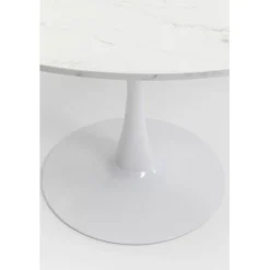 Table Schickeria marbre blanc Ø110cm><noscript><img width=