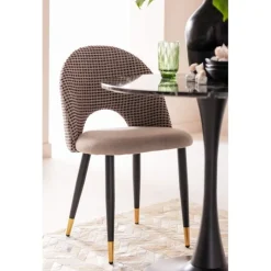 Table Schickeria marbre noir Ø80cm><noscript><img width=