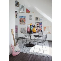Table Solo Marble noir Ø110><noscript><img width=