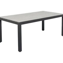 Table Sorrento gris 180x90cm><noscript><img width=