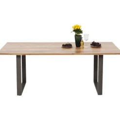 Table Symphony acier brut 180x90><noscript><img width=