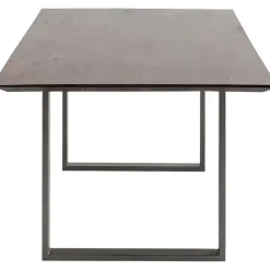 Table Symphony foncé acier brut 160x80><noscript><img width=