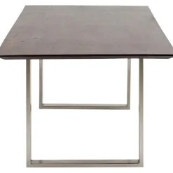 Table Symphony foncé chromé 160x80><noscript><img width=