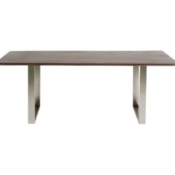 Table Symphony foncé chromé 160x80><noscript><img width=