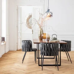 Table Symphony noir 200x100><noscript><img width=