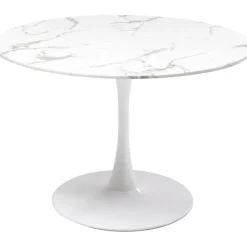 Table Veneto marbre blanc Ø110cm>KARE Design Hot