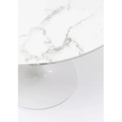 Table Veneto marbre blanc Ø110cm><noscript><img width=