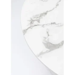Table Veneto marbre blanc Ø110cm><noscript><img width=