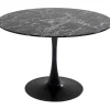 Table Veneto marbre noir Ø110cm>KARE Design New