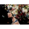 Tableau en verre Bunch of Flowers 150x100cm>KARE Design Online
