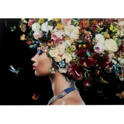 Tableau en verre Bunch of Flowers 150x100cm>KARE Design Online