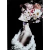 Tableau en verre Flowery Beauty 80x120cm>KARE Design Outlet
