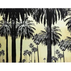 Tableau en verre Metallic Palms 180x120cm>KARE Design Hot