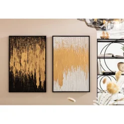 Tableau encadré Abstract blanc 80x120cm><noscript><img width=