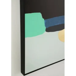 Tableau encadré Abstract Shapes vert 73x143cm><noscript><img width=