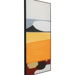 Tableau encadré Abstract Shapes orange 73x143cm><noscript><img width=