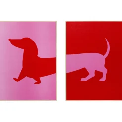 Tableau encadré Dog Frankie (2/Set)>KARE Design New