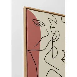 Tableau encadré Faccia Arte Tri Colore 90x120cm><noscript><img width=