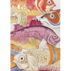 Tableau encadré Fish Meeting One 75x100cm><noscript><img width=