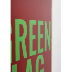 Tableau encadré Green Flag 40x60cm><noscript><img width=