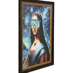 Tableau encadré LED Art Lady 80x100cm><noscript><img width=
