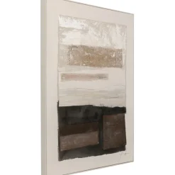 Tableau encadré Lontano marron 90x120cm>KARE Design Online