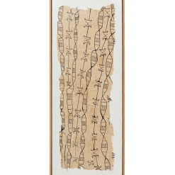 Tableau encadré Native Spirals 50x150cm>KARE Design Online