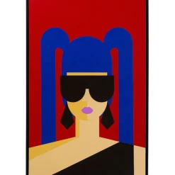 Tableau encadré Party Girl 60x90cm>KARE Design New