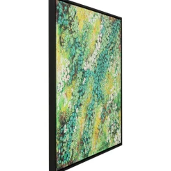 Tableau encadré Top View vert 100x100cm><noscript><img width=