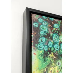 Tableau encadré Top View vert 100x100cm><noscript><img width=