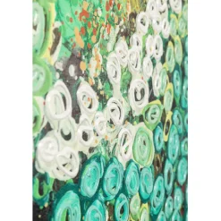 Tableau encadré Top View vert 100x100cm><noscript><img width=