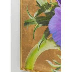 Tableau encadré Violet 100x150cm><noscript><img width=