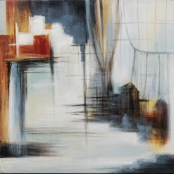 Tableau encadré Visione Front 100x100cm>KARE Design Clearance