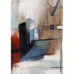 Tableau encadré Visione Obliquo 100x100cm><noscript><img width=