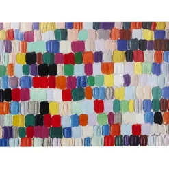 Tableau sur toile Colorful Dots 200x140cm>KARE Design Sale
