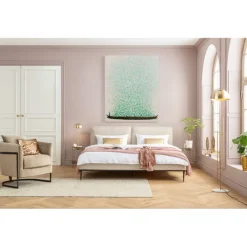 Tableau sur toile Flower Boat beige vert 120x160cm>KARE Design Clearance
