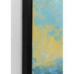 Tableau sur toile Jardin bleu 125x215cm><noscript><img width=